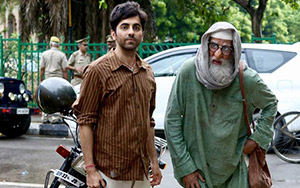 First look of Ayushmann Khurana and Amitabh Bachchan in the Bollywood comedy movie, Gulabo Sitabo